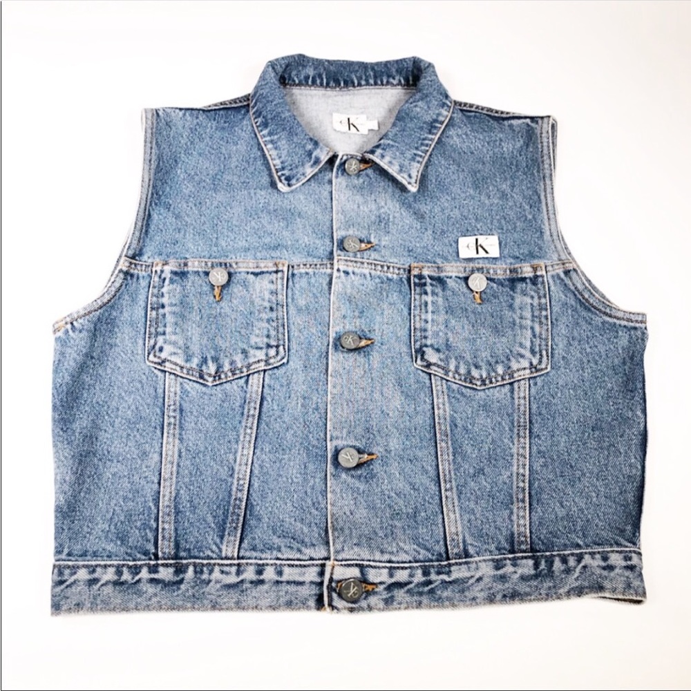 Vintage Calvin Klein Denim Vest